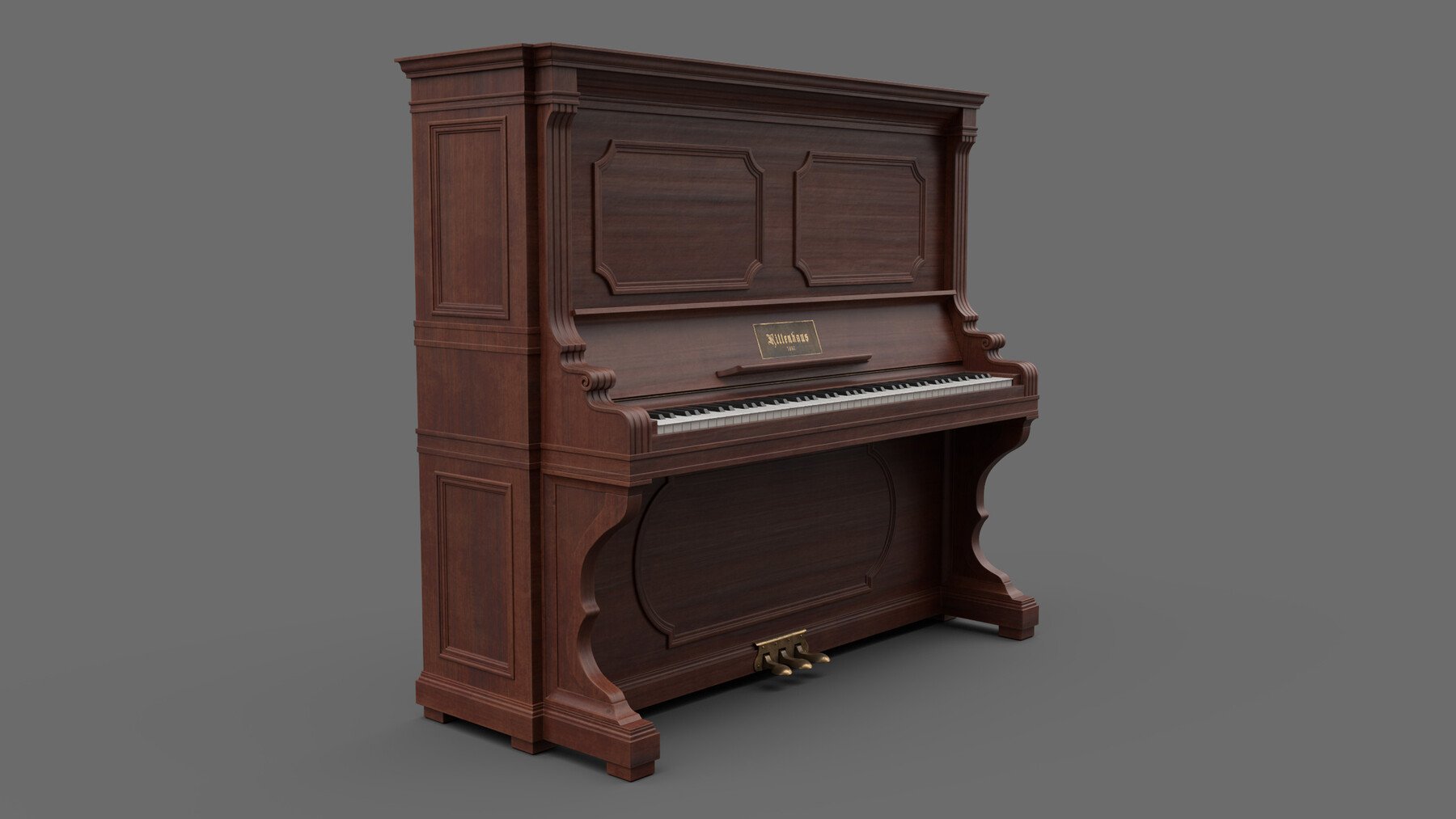 ArtStation - Upright Piano | Resources