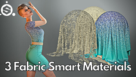 Female dress No.1 : 3 Fabric smart material
