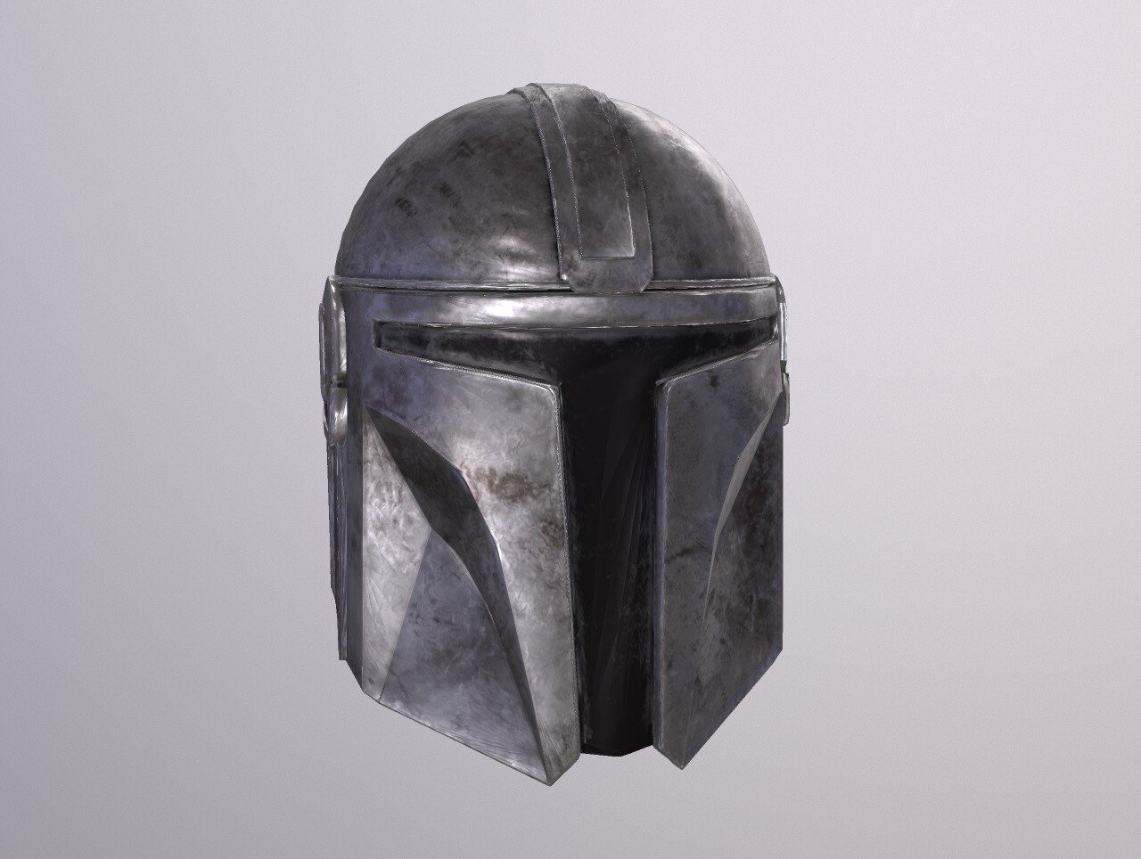 ArtStation - MANDALORIAN HELMET low-poly STAR WARS | Game Assets