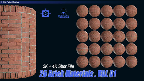 Brick Wall Material .VOL:01