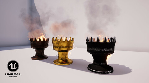 Simple Game-Ready Brazier