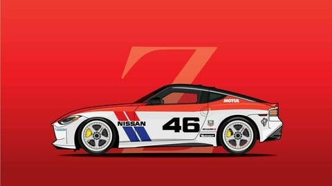 DIGITAL FILE VECTOR / NISSAN Z 2023 NISMO