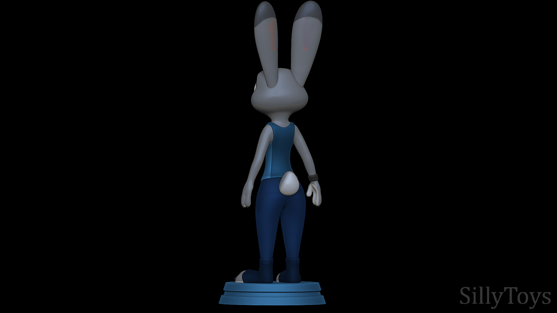 ArtStation - Judy Hopps ZPD Training outfit - Zootopia 3D print model ...