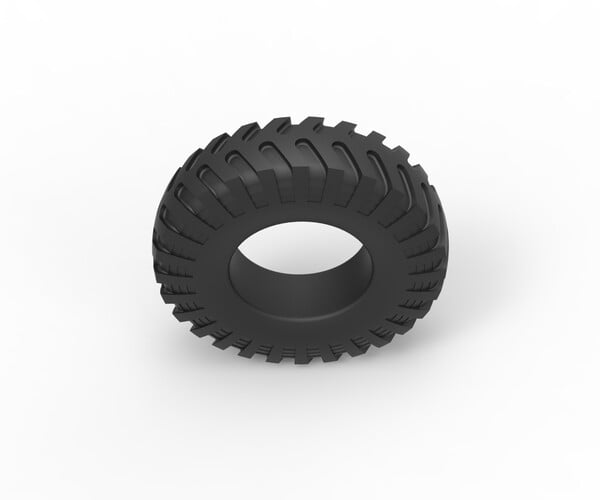 ArtStation - Diecast military truck tire 4 Scale 1 to 10 | Resources