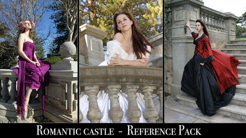 x170 Romantic Castle  -  Reference Pack