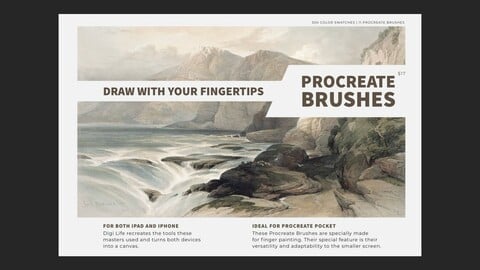 Finger Painting Procreate Brushes