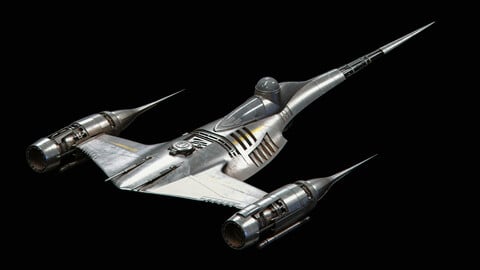 Mandalorian N1 Naboo starfighter - Star Wars
