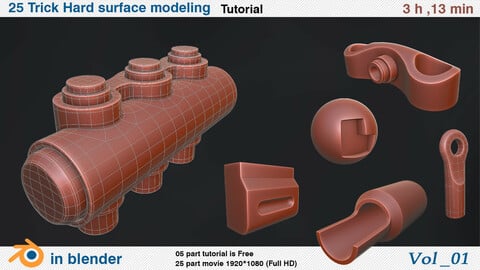 25 Trick Hard Surface Modeling In Blender