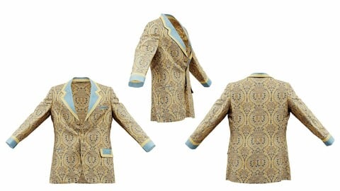 Decorated Jacket Closed