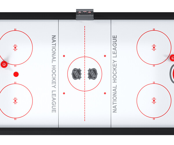 ArtStation NHL Air Hockey Table Game Assets