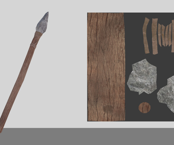 ArtStation - Stone Weapons pack | Game Assets