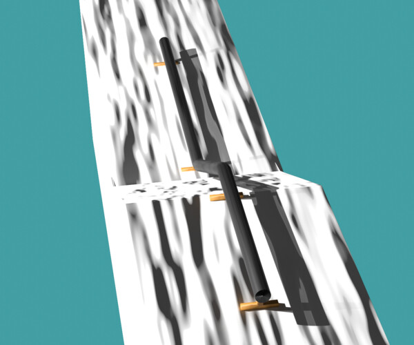 ArtStation - Stylish flat down flat rail | Resources