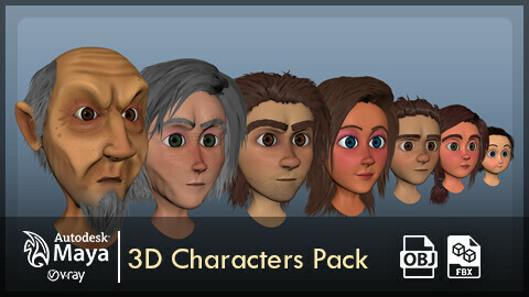 3D Characters Pack