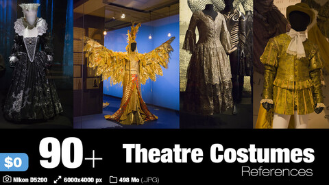 Theatre Costumes, Renaissance style