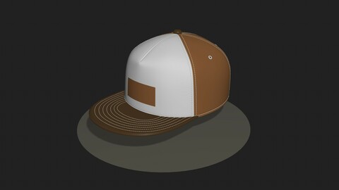 Brown baseball cap