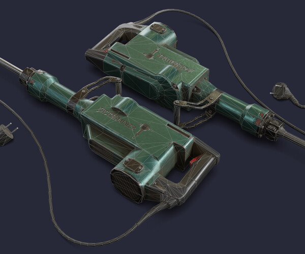 ArtStation - Jackhammer | Game Assets