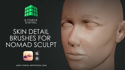 Skin Detail Brushes for Nomad Sculpt