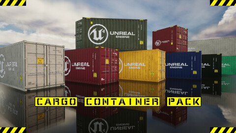 Cargo Container Pack (Unreal Engine)