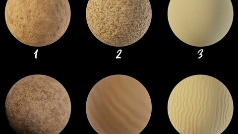 Desert-Themed PBR Texture Pack