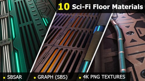 10 Sci-Fi Floor Materials