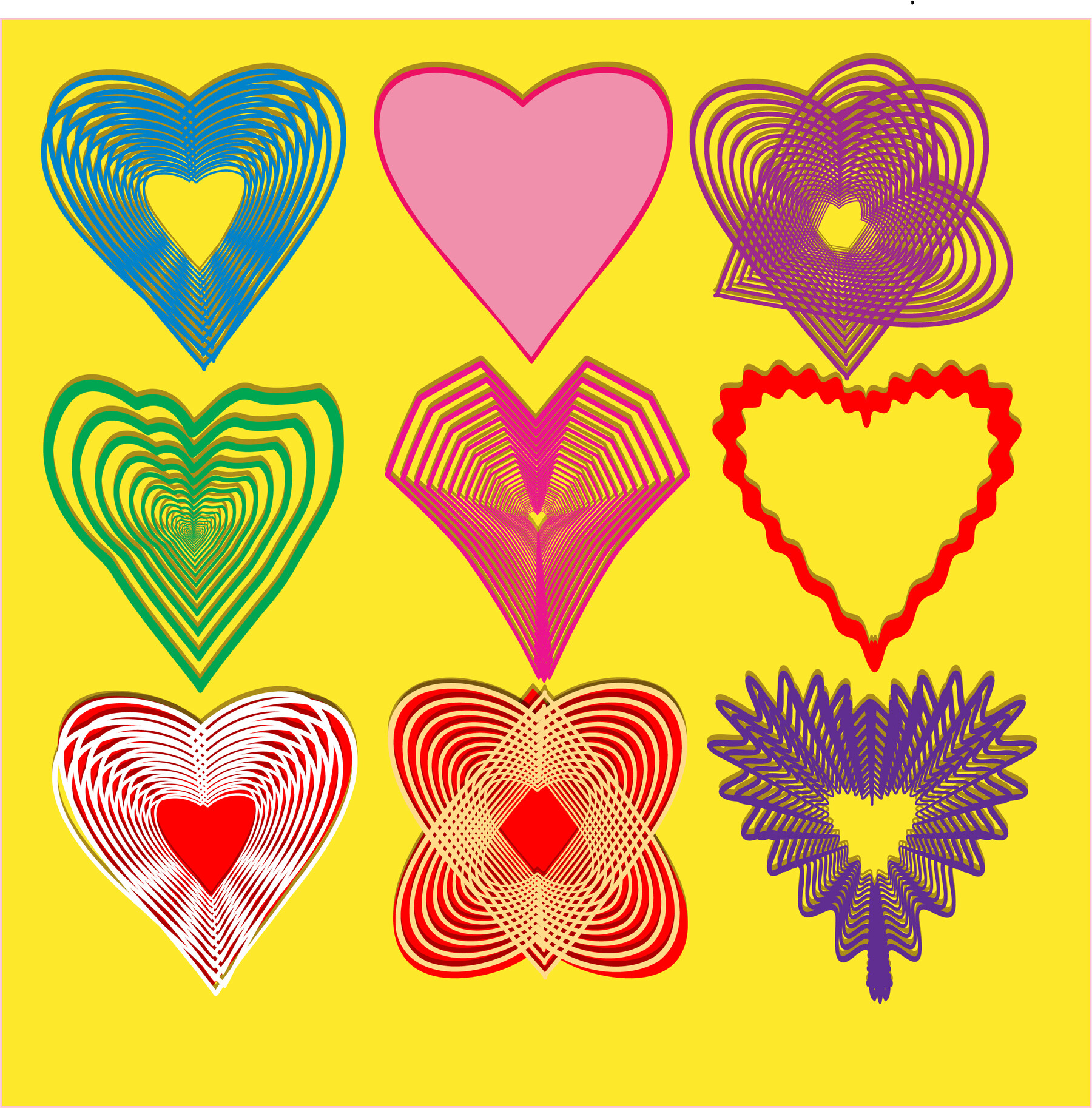 ArtStation - Pattern heart | Artworks