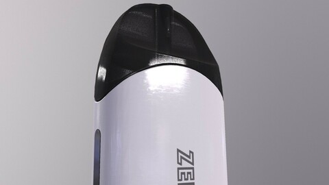 VAPE RENOVA ZERO low-poly PBR