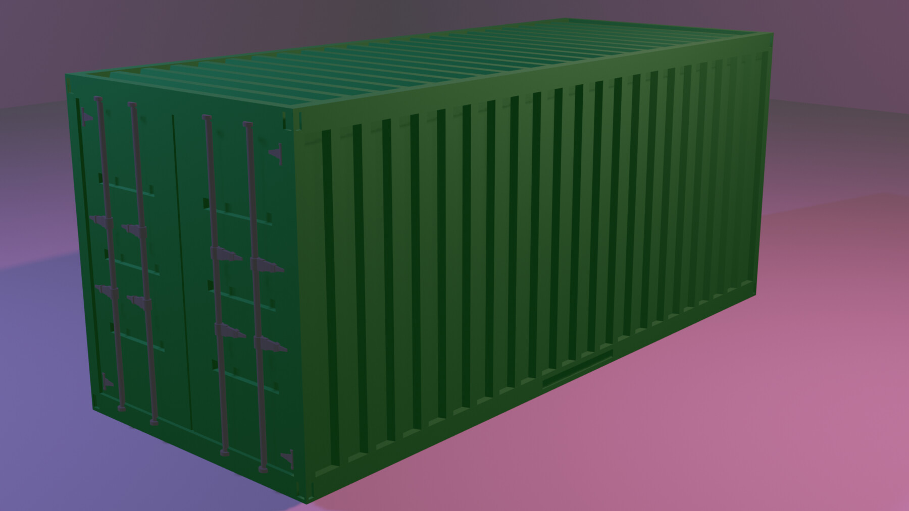 ArtStation Shipping Container Game Ready Game Assets