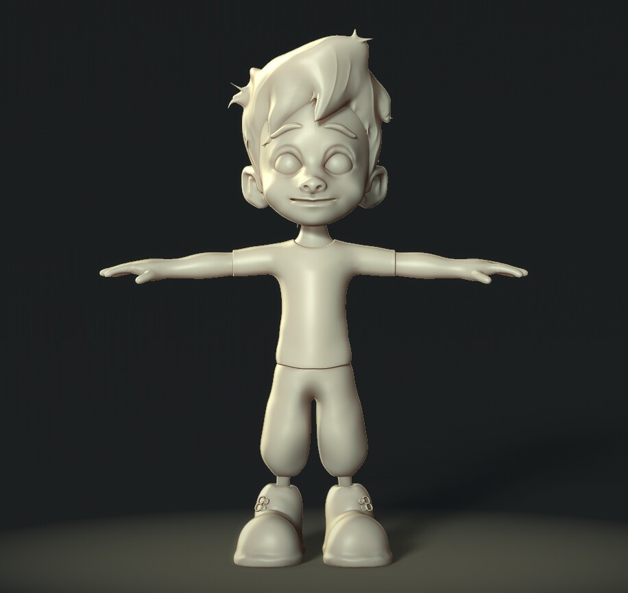 ArtStation - Boy model | Resources