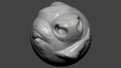 Bull ZBrush VDM Brush
