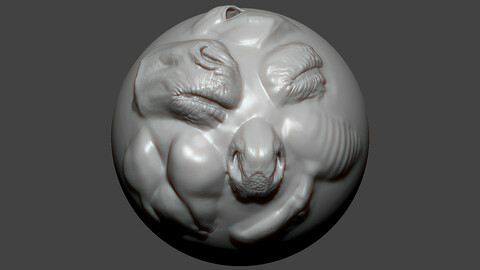 Horse Foal ZBrush VDM Brush