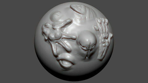 Rat ZBrush VDM Brush