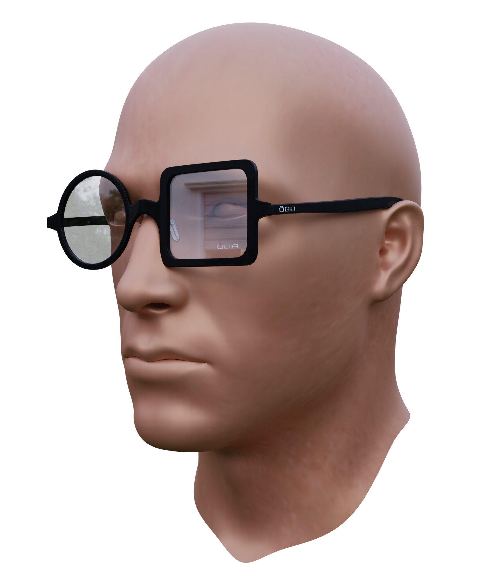 Asymmetric Glasses