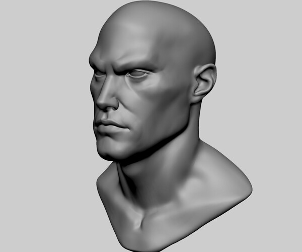 ArtStation - Stylized Male Head | Resources