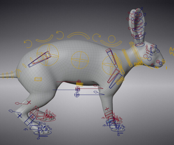 ArtStation - White rabbit Animated | VFX Grace | Game Assets