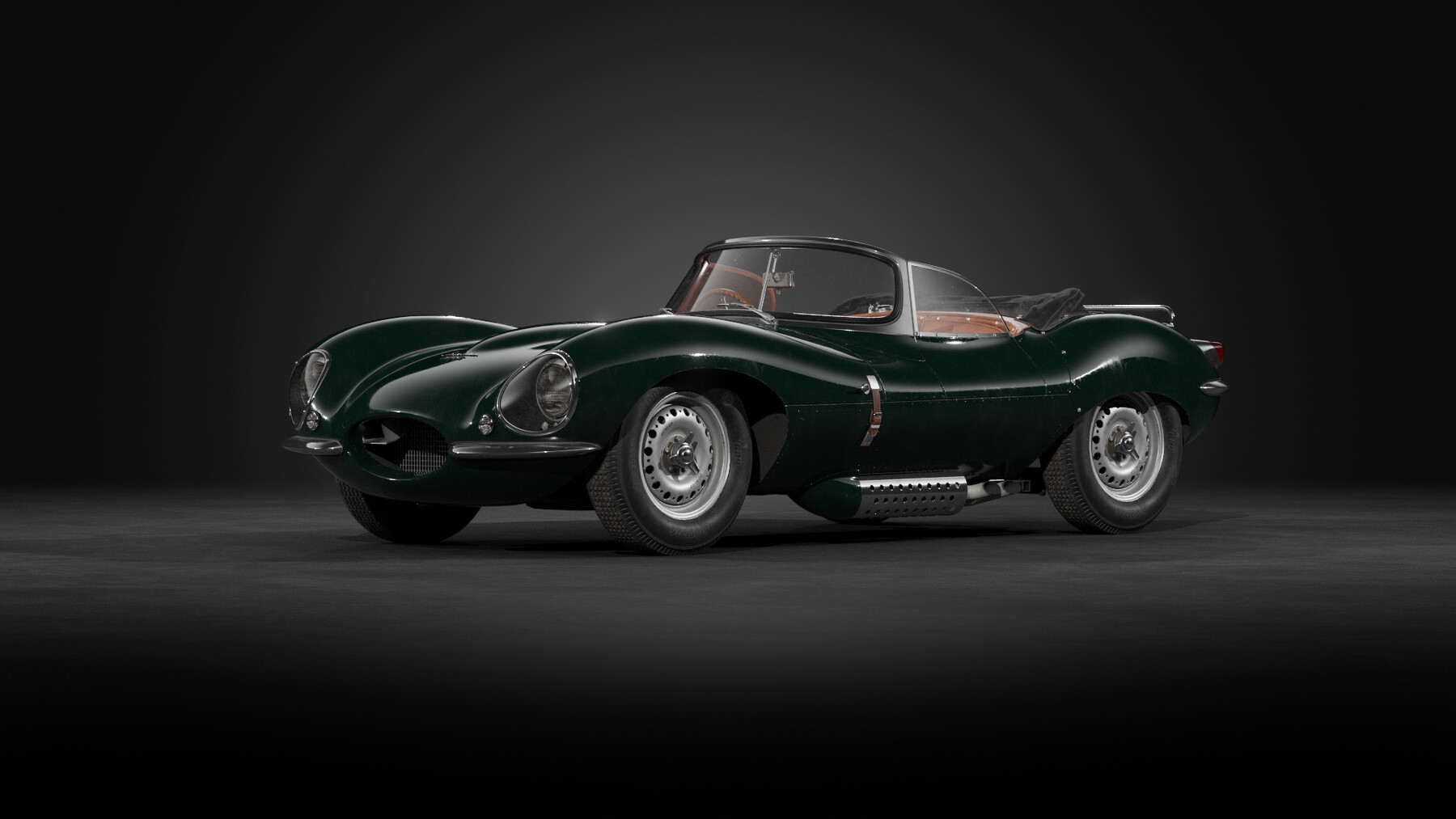 ArtStation - 1957 Jaguar XKSS - 3D Model | Resources