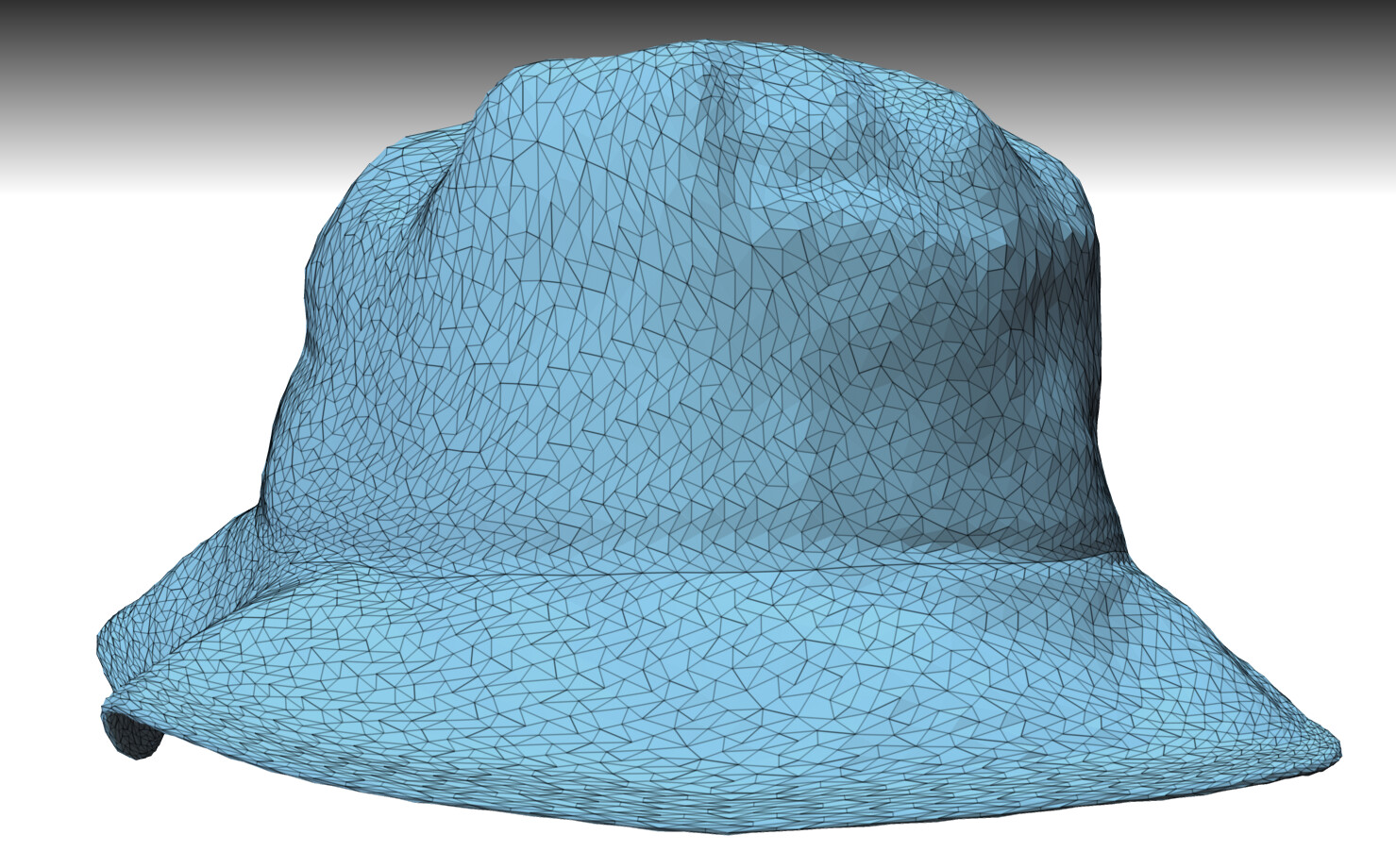 3D model Bucket indianapolis colts hat VR / AR / low-poly