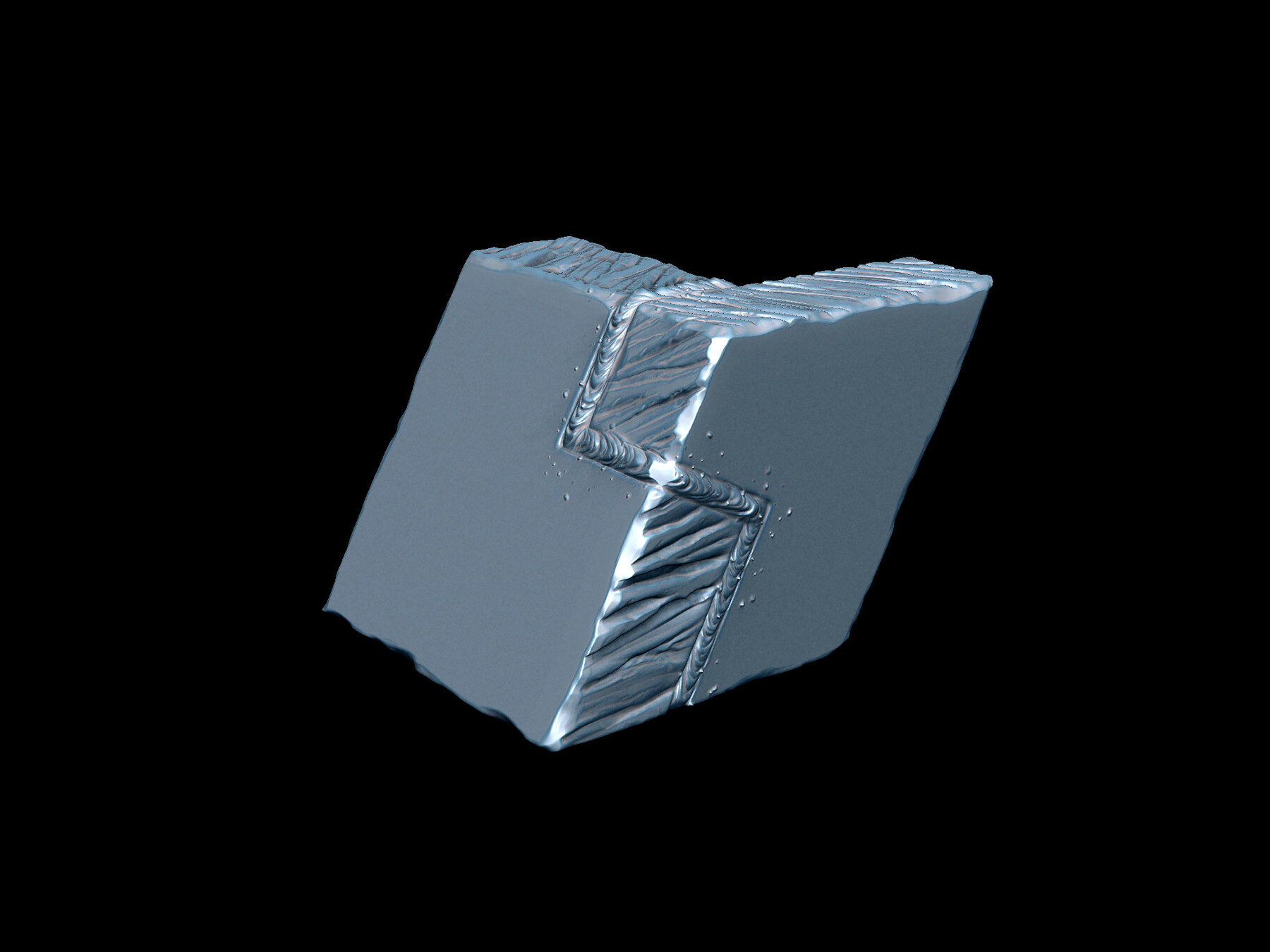 ArtStation Cutted metal and Welding Brushes for Zbrush (2019+) Part 2