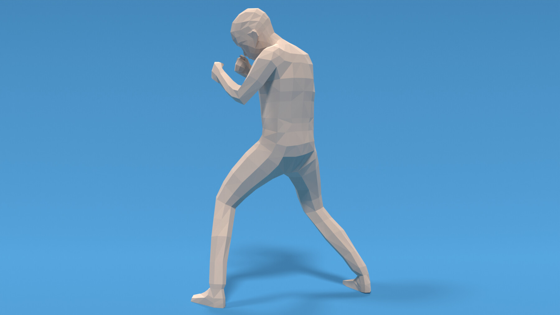 ArtStation - Low Poly Boxing Kid | Resources