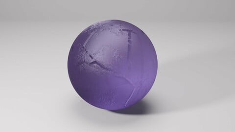 Smooth Crystal PBR Texture