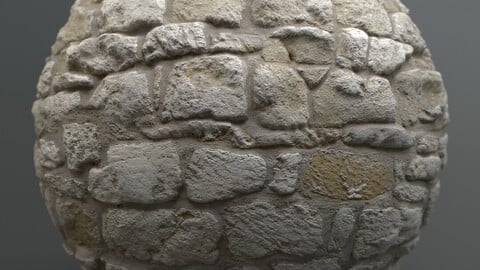 Wall, stone 02263– PBR Material GamesTextures.com