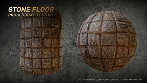 Stone floor - Procedural texture