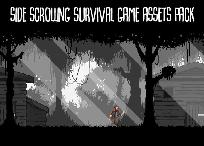 ArtStation - side Scrolling Zombie Survival Pack | Game Assets