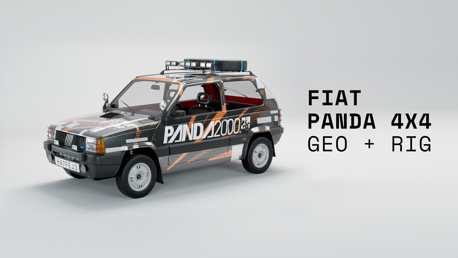 ArtStation - Fiat Panda 4x4