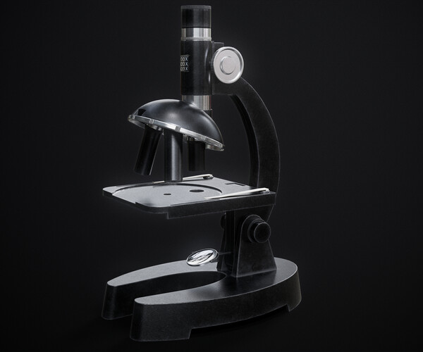 ArtStation Microscope Game Assets
