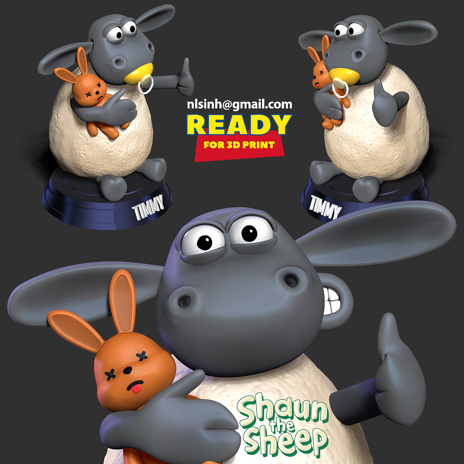 ArtStation - Timmy - Shaun the Sheep | Resources