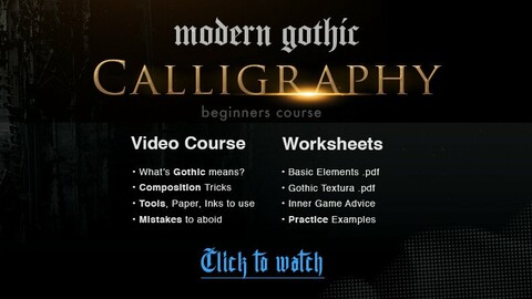 7 Steps to Gothic Calligraphy