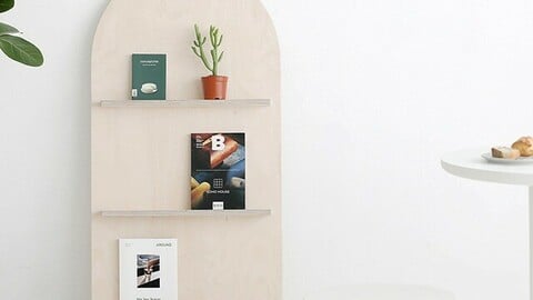 House Holic Magazine Rack Shelf L