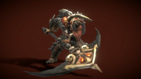 Fantasy Chess RPG Character - Azog