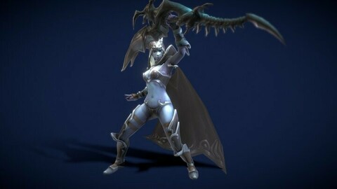 Fantasy Chess RPG Character - Dark Archer