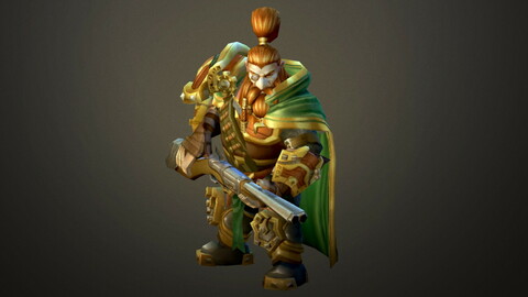 Fantasy Chess RPG Character - Dwalrin